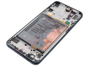 Pantalla completa Service Pack IPS LCD negra con marco y carcasa para Huawei P Smart Z, STK-LX1